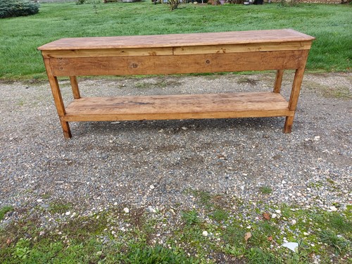 Table drapier bois pin - table,
