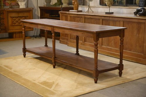 Table drapier chêne - table,